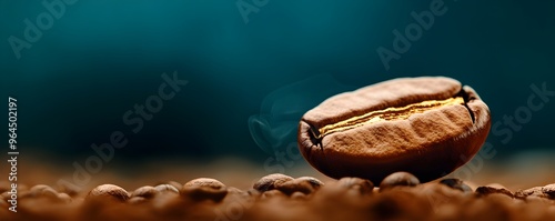 Elegant Coffee Bean with Ca...