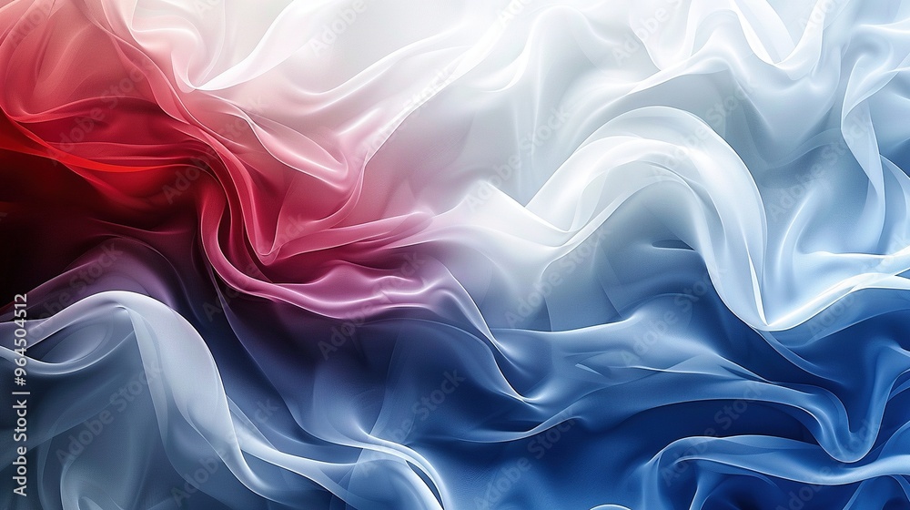Obraz premium abstract wave colour harmony background