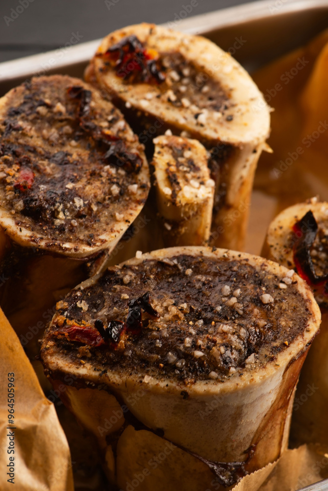 Homemade Roasted Beef Bone Marrow Homemade Roasted Beef Bone Marrow