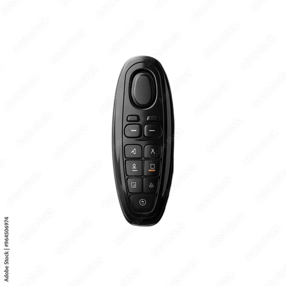Black Remote Control for Smart TV and Media Players Black Remote Control for Smart TV and Media Players