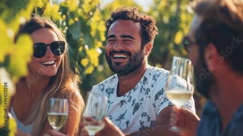 Joyful Journey: Exploring Vineyards with Friends, Laughter, and Stories