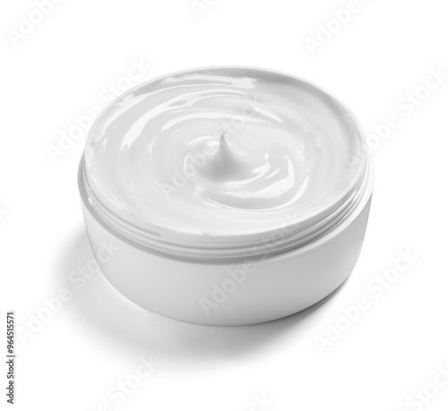  white cream container jar beauty moisturizer skin