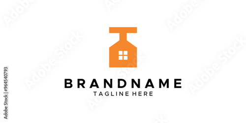 a graphic image with a dynamite house theme. white background. vector graphic base.