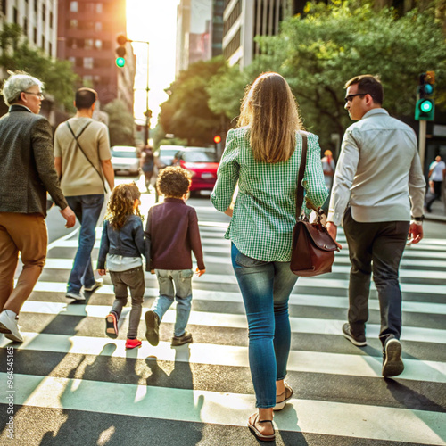 group of people walking on the street