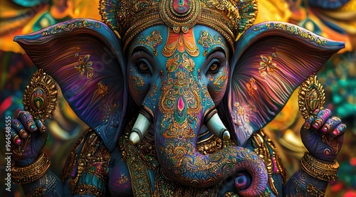 Lord Ganesha, generative AI