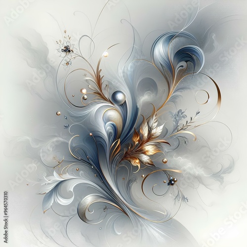 abstract background with ornament