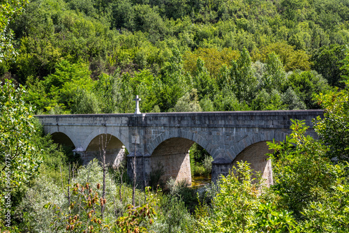 bridge over the river