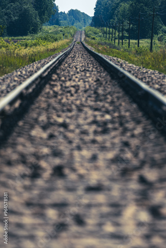 railway in the countryside