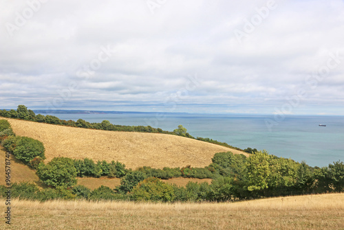 Coast of South Devon above Maidencombe photo