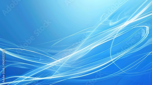 A clean and refreshing background featuring a prominent blue line. The blue line stands out against a simple backdrop, creating a sense of modernity and simplicity. The color blue brings a calming and