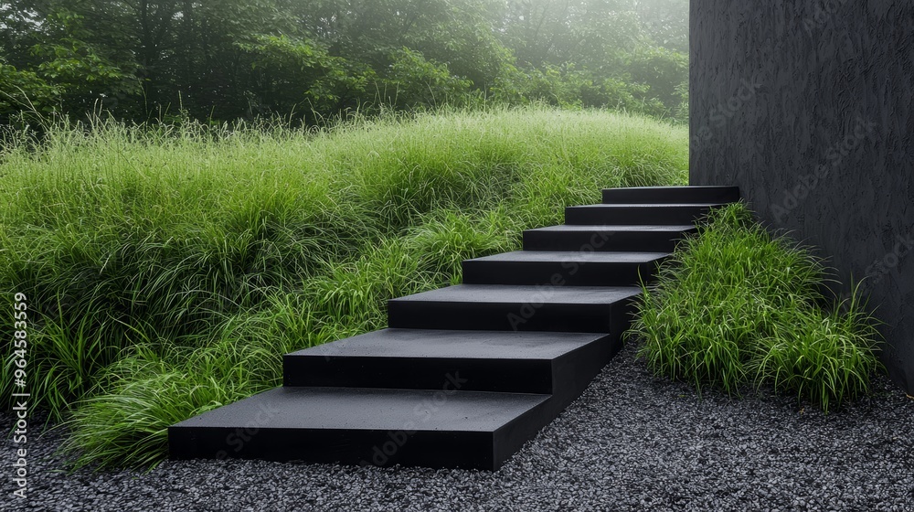 Symmetry in Minimalist Terracing and Steps, Discuss how symmetrical terracing or steps in minimalist landscapes can create a structured flow, guiding movement and enhancing the overall design Symmetry in Minimalist Terracing and Steps, Discuss how symmetrical terracing or steps in minimalist landscapes can create a structured flow, guiding movement and enhancing the overall design
