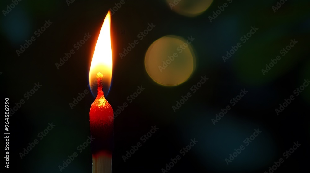 Phosphorus Match: A close-up of a lit match head, with the red phosphorus igniting and a small flame, set against a dark background.
Phosphorus Match: A close-up of a lit match head, with the red phosphorus igniting and a small flame, set against a dark background.