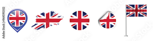 Free Download Collection of various Britain flags. - GFXLoad