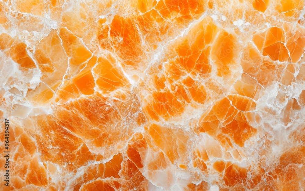 A close-up view of an orange marbled stone surface, showcasing intricate patterns and vibrant colors. A close-up view of an orange marbled stone surface, showcasing intricate patterns and vibrant colors.