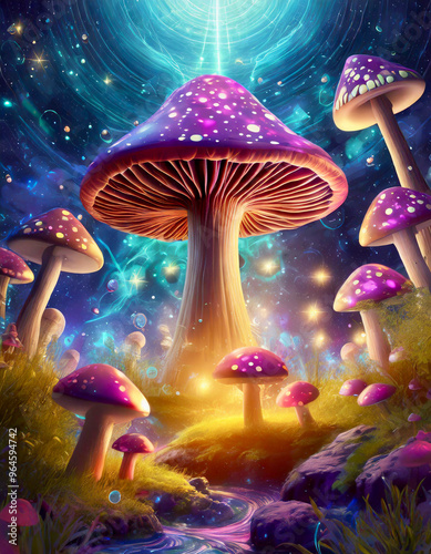 Psychedelic magic mushrooms