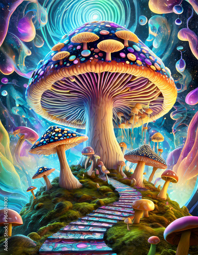 Psychedelic magic mushrooms