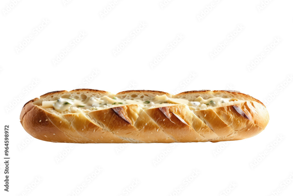 French baguette, full-body view, crisp texture visible, isolated on a pure white background, captured in a high-quality stock photograph, focus precision French baguette, full-body view, crisp texture visible, isolated on a pure white background, captured in a high-quality stock photograph, focus precision