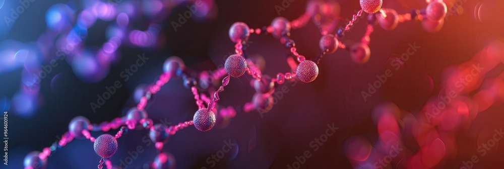 Human cell biology DNA strands molecular structure illustration, human genome. Medical research, genetics Human cell biology DNA strands molecular structure illustration, human genome. Medical research, genetics