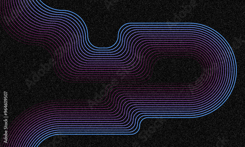Beautiful Vector color gradient background with noise and wavy lines. Abstract minimal grainy gradient banner background texture Colorful digital grain soft noise effect Nostalgia, vintage, retro