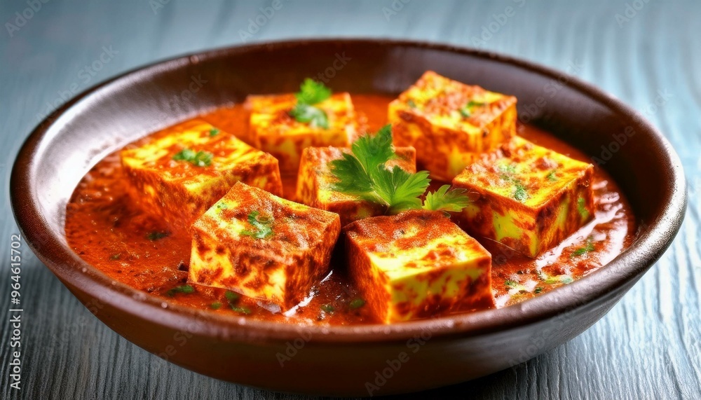 paneer tikka masala indian curry, AI generated paneer tikka masala indian curry, AI generated