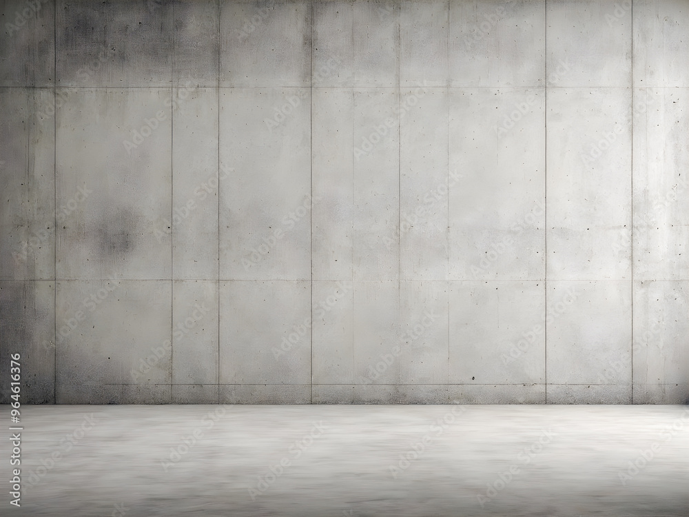 Concrete wall and floor as a background. 3D rendering. Concrete wall and floor as a background. 3D rendering.