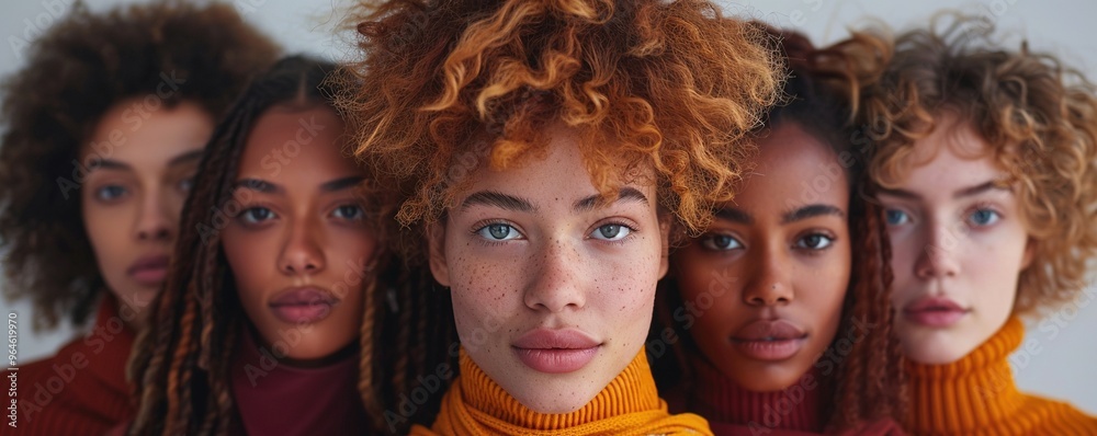A group of friends supporting each other through a tough time, united in empathy and solidarity against a white backdrop. A group of friends supporting each other through a tough time, united in empathy and solidarity against a white backdrop.