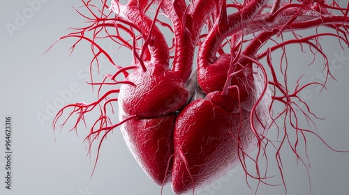 Symmetry in the Human Venous System, Discuss how the major veins, such as the superior and inferior vena cava, exhibit symmetrical patterns as they return deoxygenated blood to the heart photo