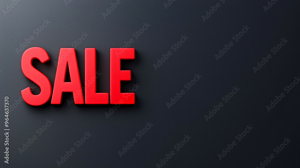 Red SALE letters on dark background create striking visual for promotions. This image captures essence of shopping excitement. Red SALE letters on dark background create striking visual for promotions. This image captures essence of shopping excitement.