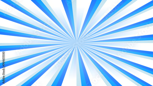 Blue tile zoom abstract background