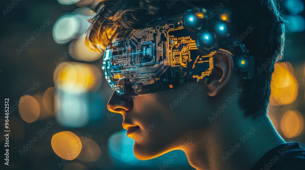 implanted electronic chip in a person's head, improvement of human intelligence, cyber style implanted electronic chip in a person's head, improvement of human intelligence, cyber style