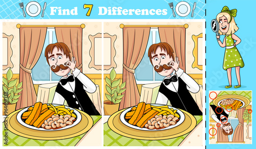 Let's Spot the Differences A Fish and Chips Adventure