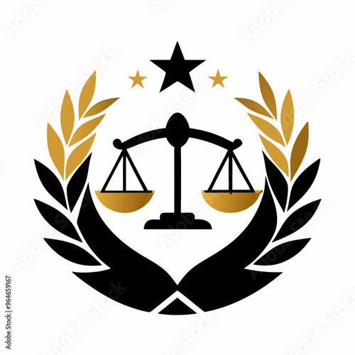 scales of justice and law