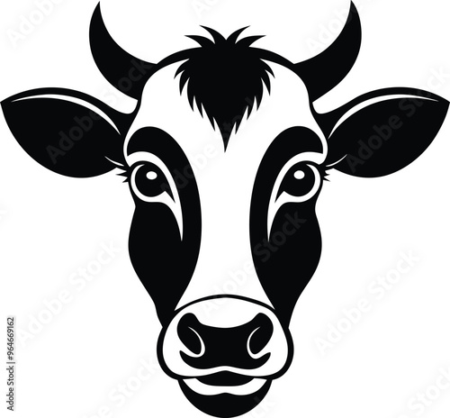 Wallpaper Mural cow vector art. eps  Torontodigital.ca