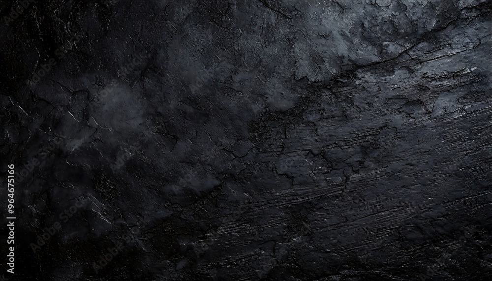 Naklejka premium dark black textured surface