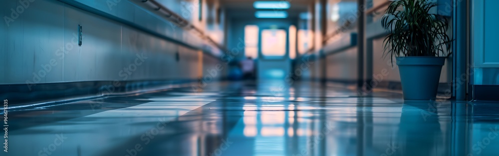 hospital hallway healthcare and medical. hospital hallway healthcare and medical.
