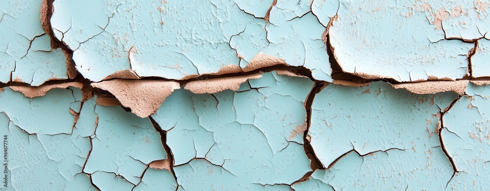 Close-up of peeling paint, revealing a textured surface with cracks and a soft blue hue, perfect for backgrounds and art projects. Close-up of peeling paint, revealing a textured surface with cracks and a soft blue hue, perfect for backgrounds and art projects.