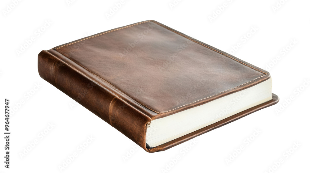 A waterproof recipe notebook on transparent background A waterproof recipe notebook on transparent background
