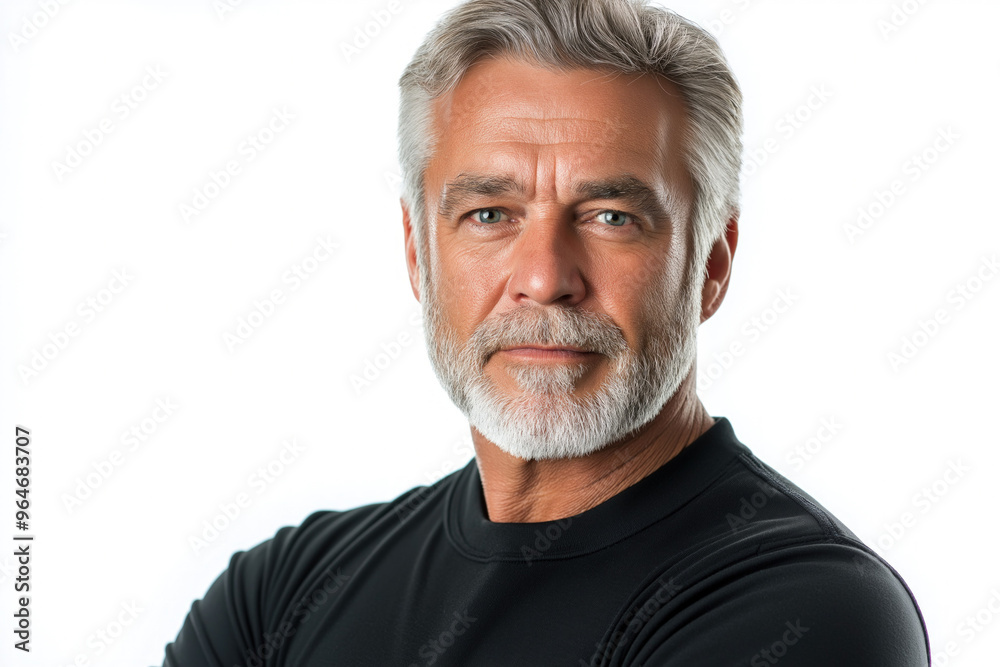 Auto Mechanic On A White Background Auto Mechanic On A White Background