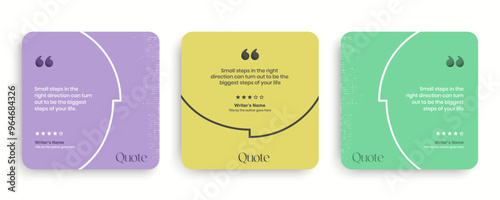 Creative Testimonial Editable Vector Illustration, Empty speech bubbles, What our Clients Say, Quote, Review, Feedback, Infographic Template, Label, editable text box layout, recommendation note