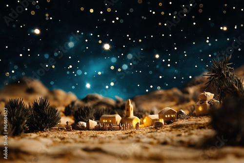 Christmas Nativity Background