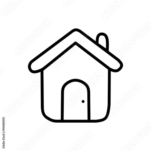 home icon on white background