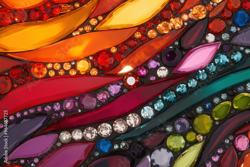 Rhinestone Background