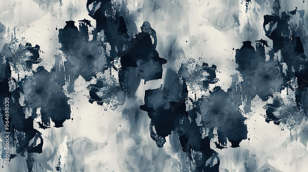 Obraz premium inkwash pattern wallpaper