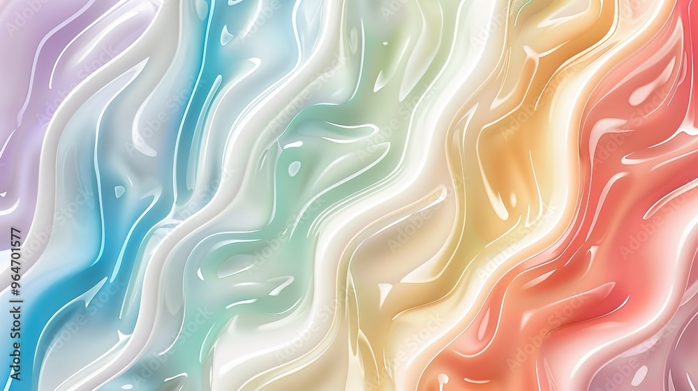 Obraz premium pastel gradient pattern wallpaper