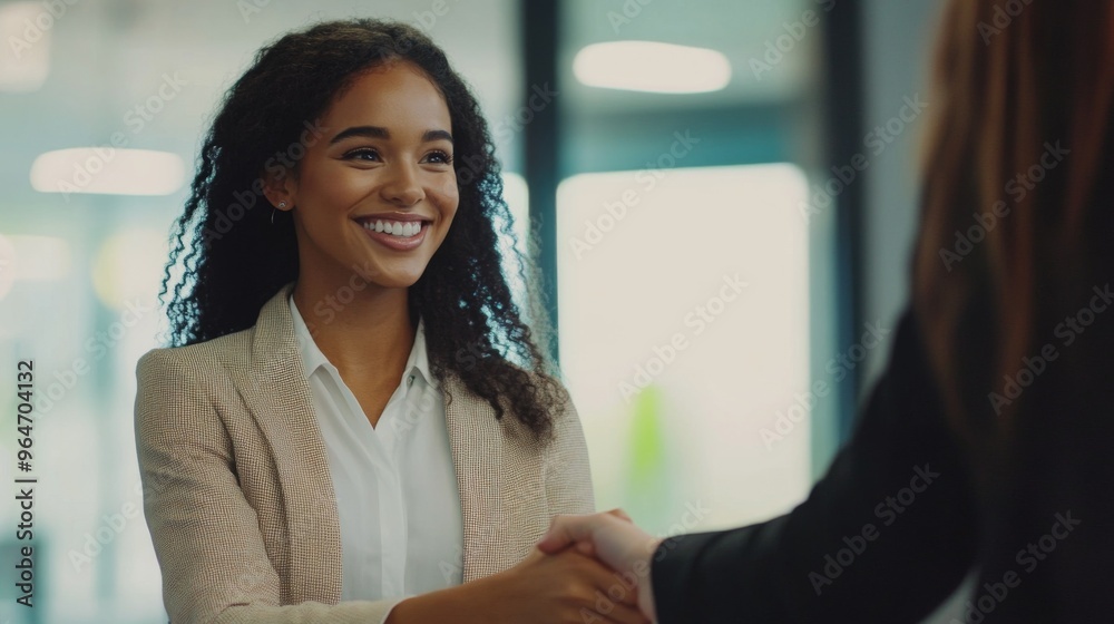 Fototapeta premium Business Meeting Greeting