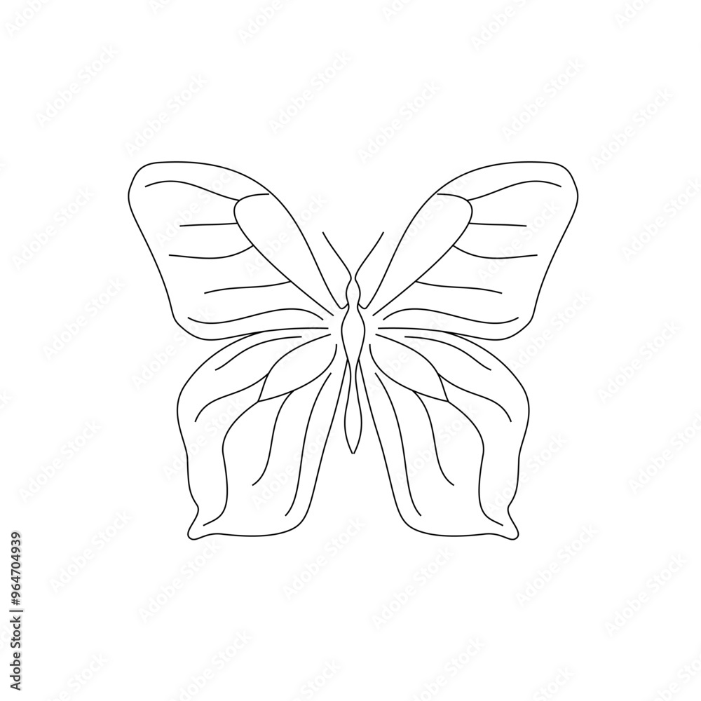 Butterfly line art. Simple minimal butterfly line tattoo icon logotype. Butterfly Black And White Illustration White Background. Butterfly Coloring Book
Butterfly line art. Simple minimal butterfly line tattoo icon logotype. Butterfly Black And White Illustration White Background. Butterfly Coloring Book