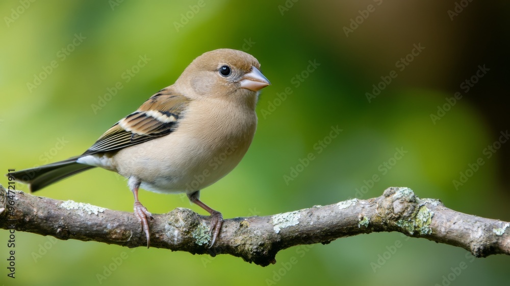 Charming Finch on a Branch Charming Finch on a Branch