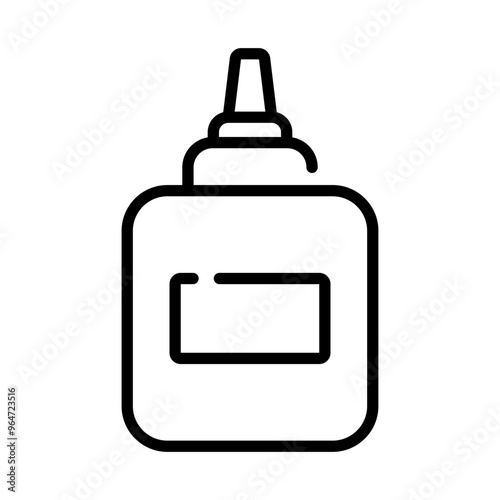 glue icon design vector template