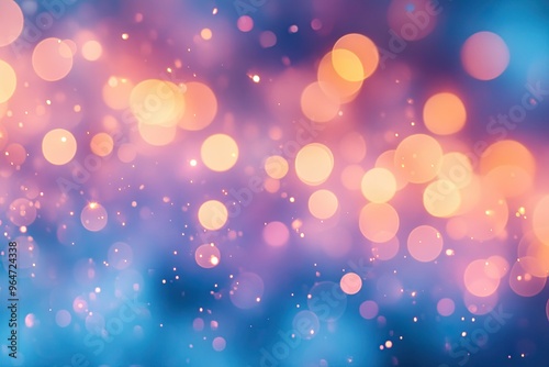 Abstract bokeh background, pastel colors, light and airy 