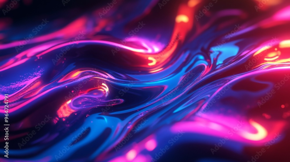 Colorful Abstract Waves Colorful Abstract Waves